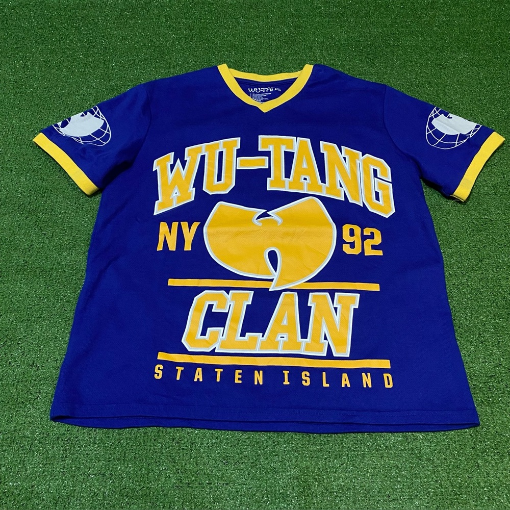 Wu-Wear Jersey Large Wu Tang Mesh Jersey 36 C.R.E.A.M ODB Method Man RZA